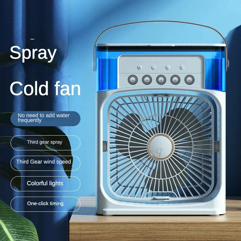 Luftbefeugter Ventilator til Desktop med AirMist Pro Funktion