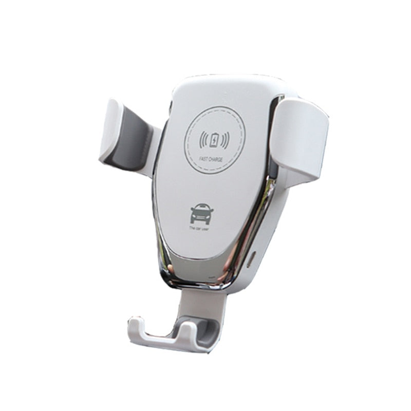 Quick Grip Auto-Clamping Trådlös Laddning Biltelefonhållare