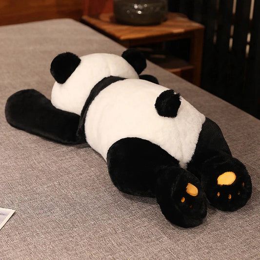 Jättepanda och sengångare, mjukt kramdjur för optimal komfort
