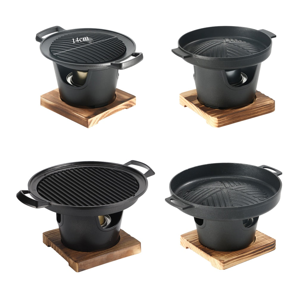 Mini BBQ Non-Stick Japansk Grill