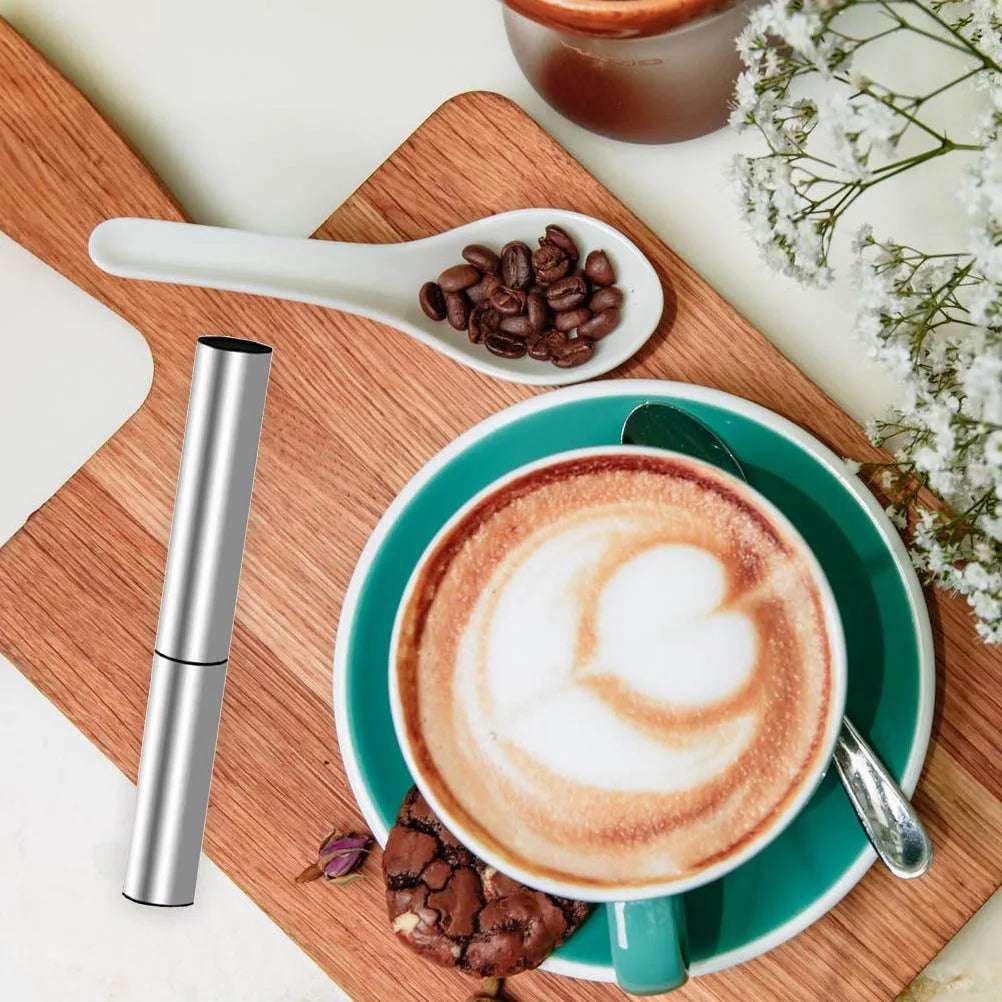 Bärbar elektrisk mjölkskummare – USB-uppladdningsbar och effektiv