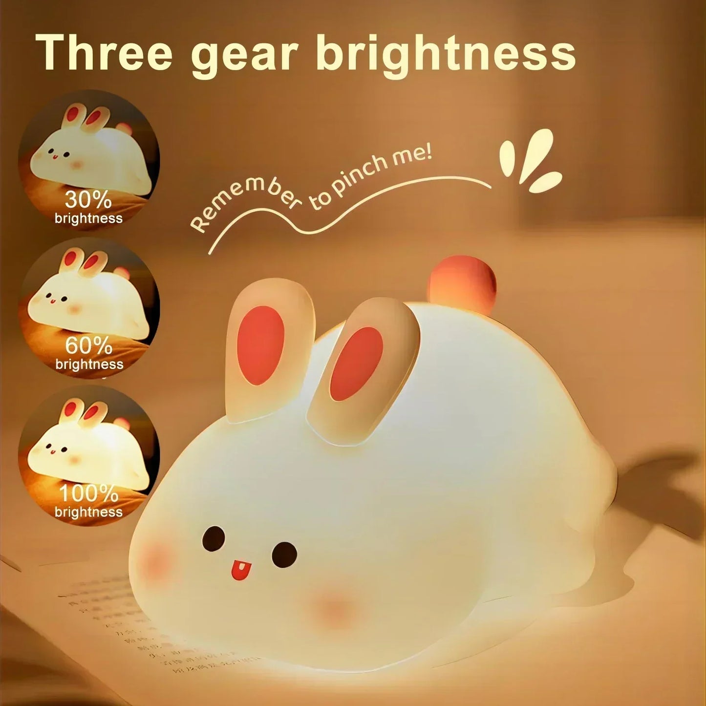 Beroligende LED natlys