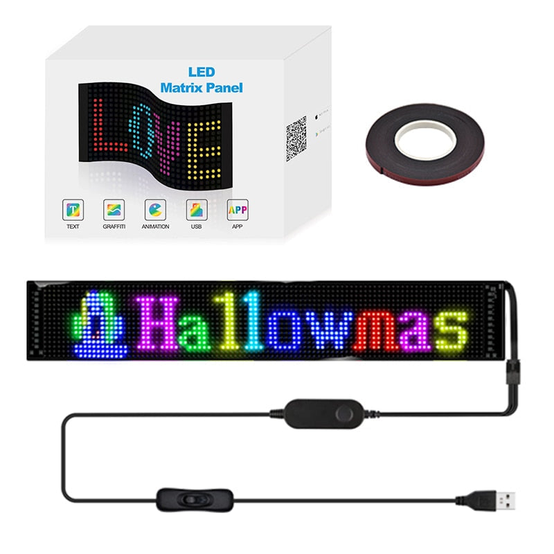 RGB Display Fleksibel Pixel Smart Panel