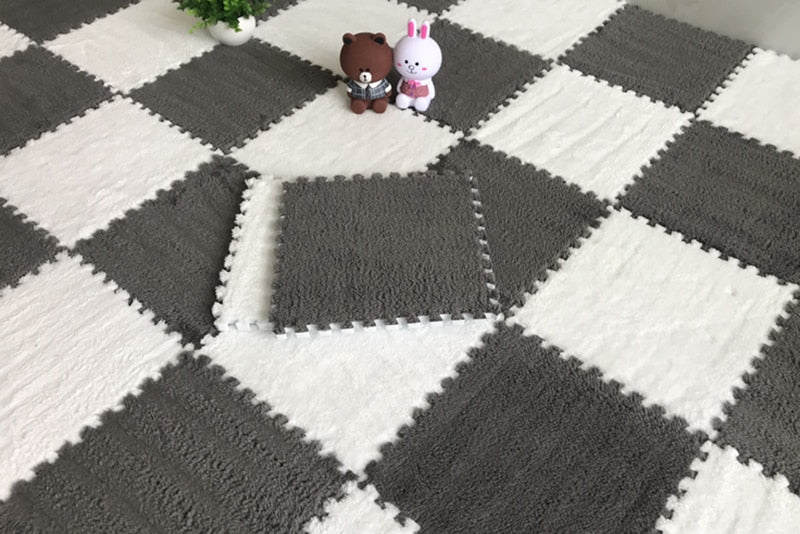 DIY Vinter Plush Puzzle Mat