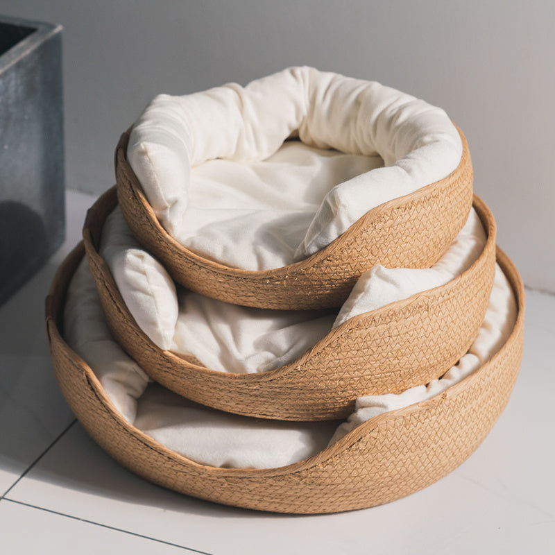 Handgjord och bekväm kattsäng – LuxeSnooze