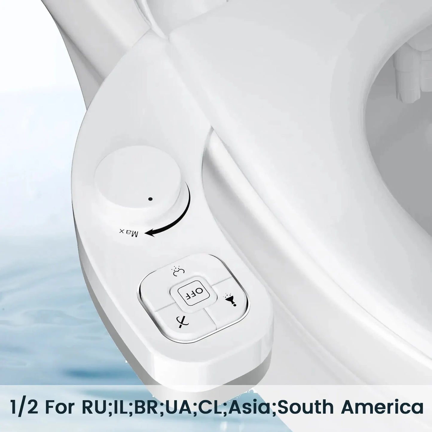 Selvrensende Dual Dyse Ren Hygiejne Bidet