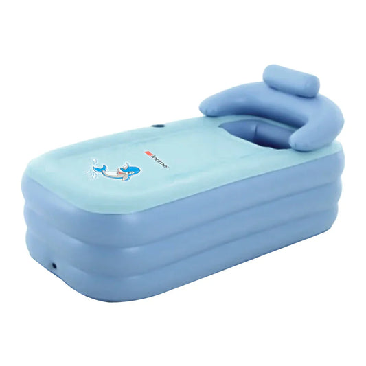 Inflatable Baby Bathtub med Komfortabel Pude – Sikker og Blød Oplevelse