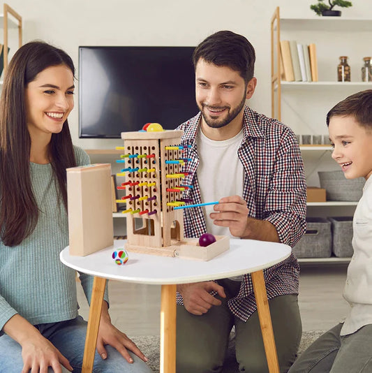 Montessori Trætårn med Læring og Sjov for Børn