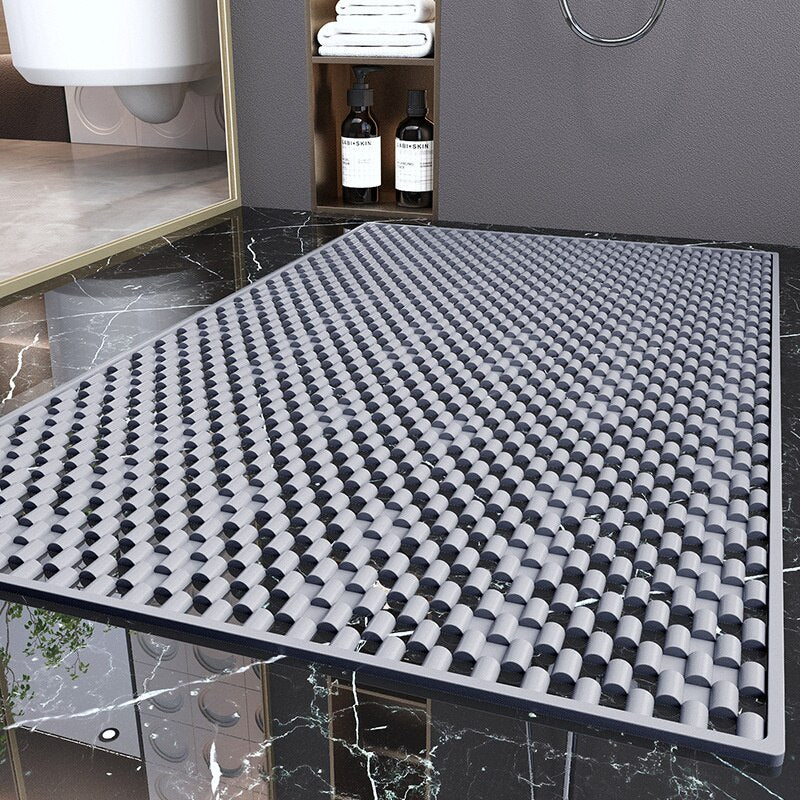 Anti-Slip Hule Ude Vandtæt Badeværelse Mat