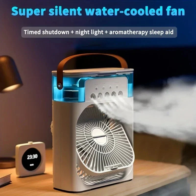Luftbefeugter Ventilator til Desktop med AirMist Pro Funktion