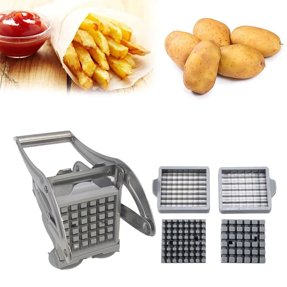 Stilfuld grøntsagshakker i rustfrit stål – Fritzo Gemüseschneider