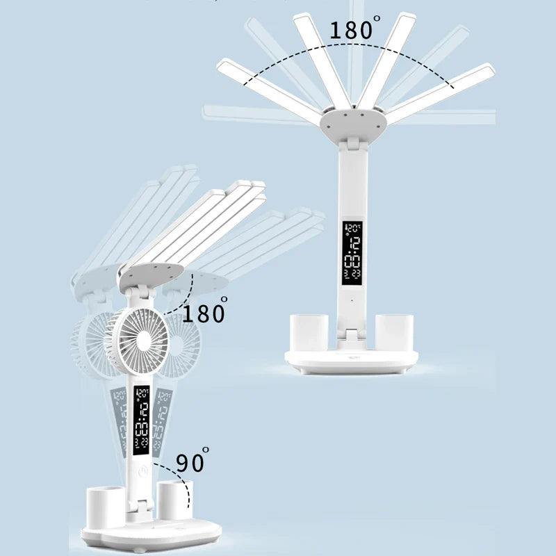3i1 Multifunktionel Fire-Hoved Smart Bordlampe