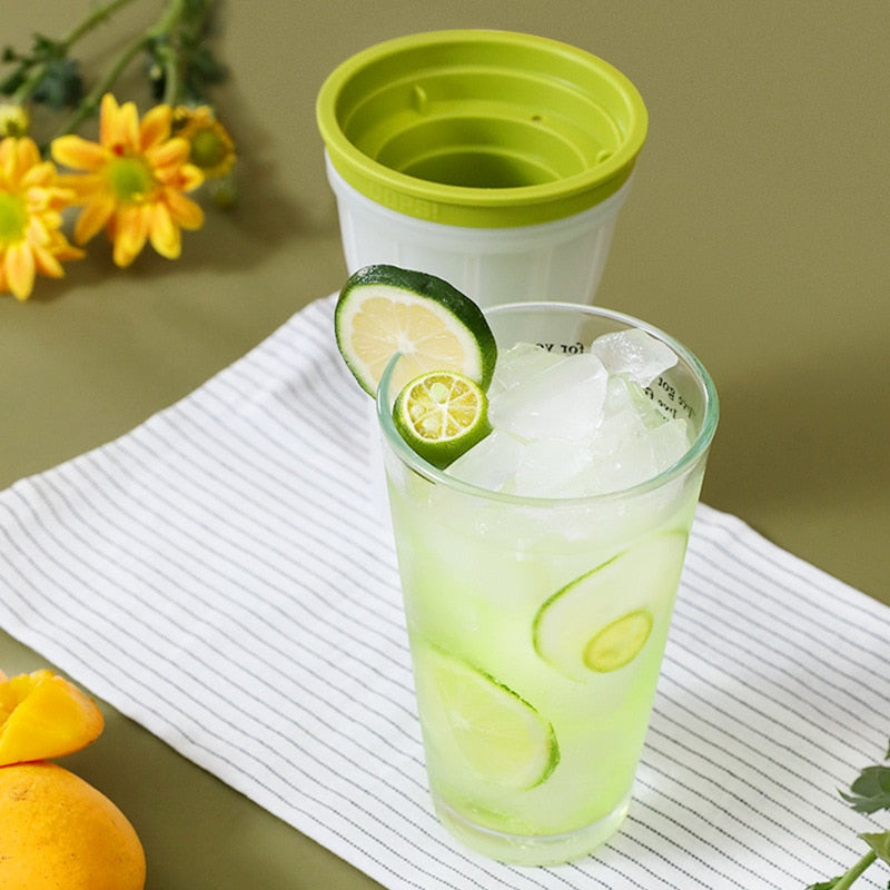 DIY Smoothie Dobbelt Lag Ismaskine Kop