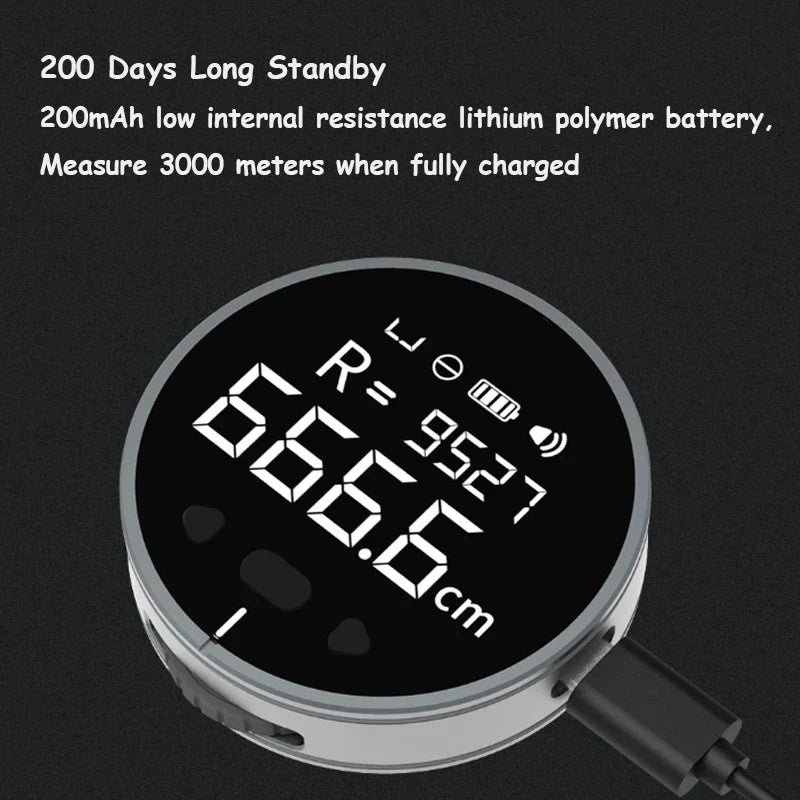 Mini elektroniskt måttband