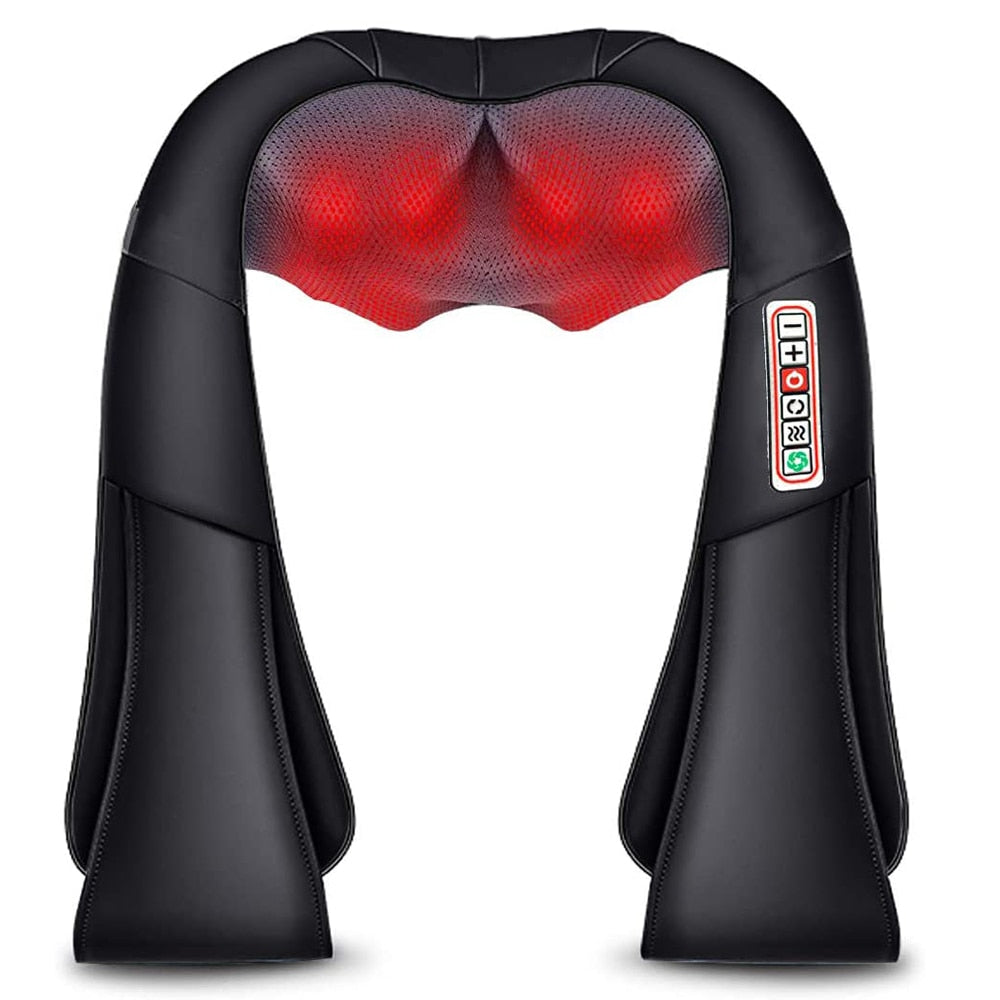 Elektrisk Skulder massageapparat med Shiatsu 3D och Värmefunktion