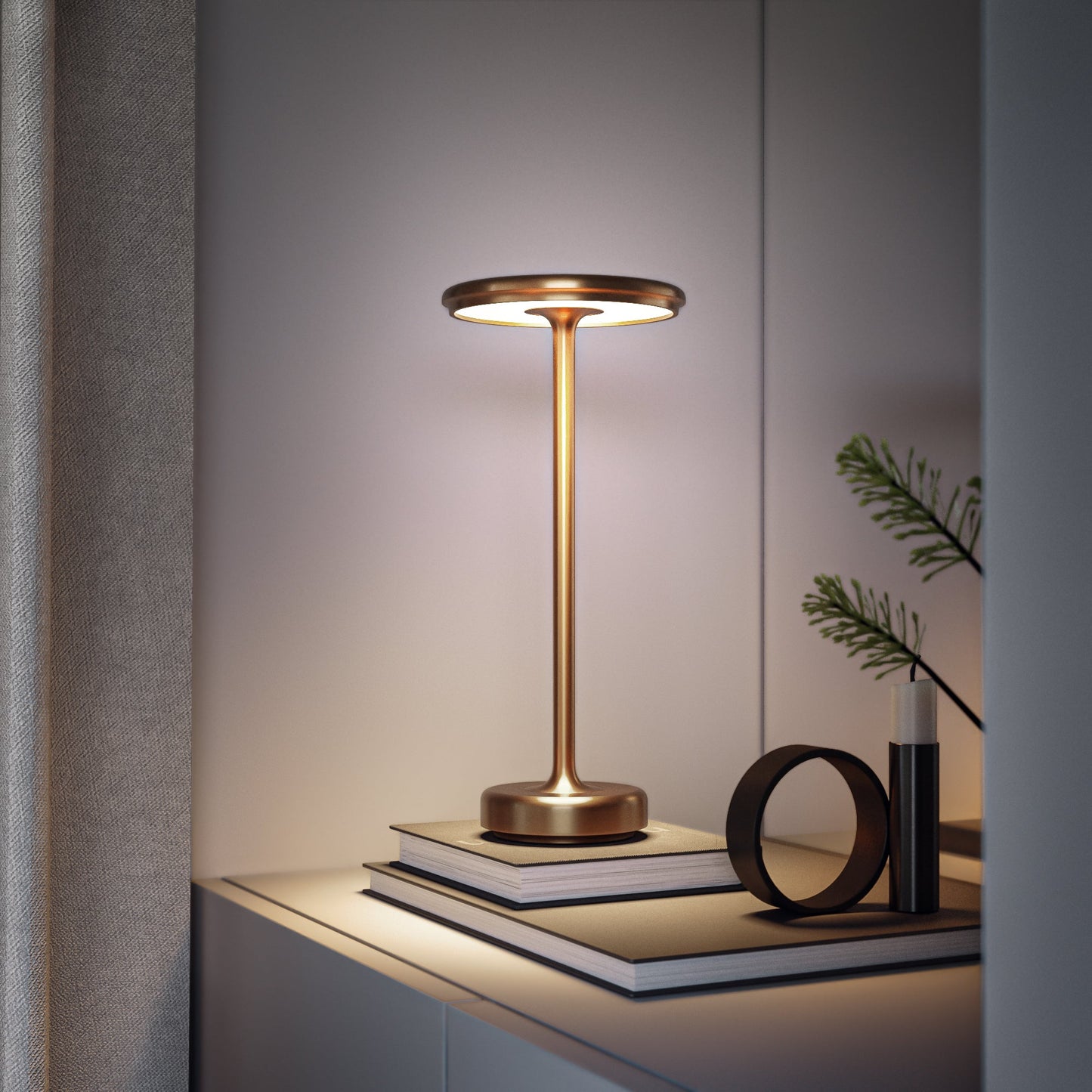 Elegant Trådløs Bordlampe – Skab Stemning Overalt