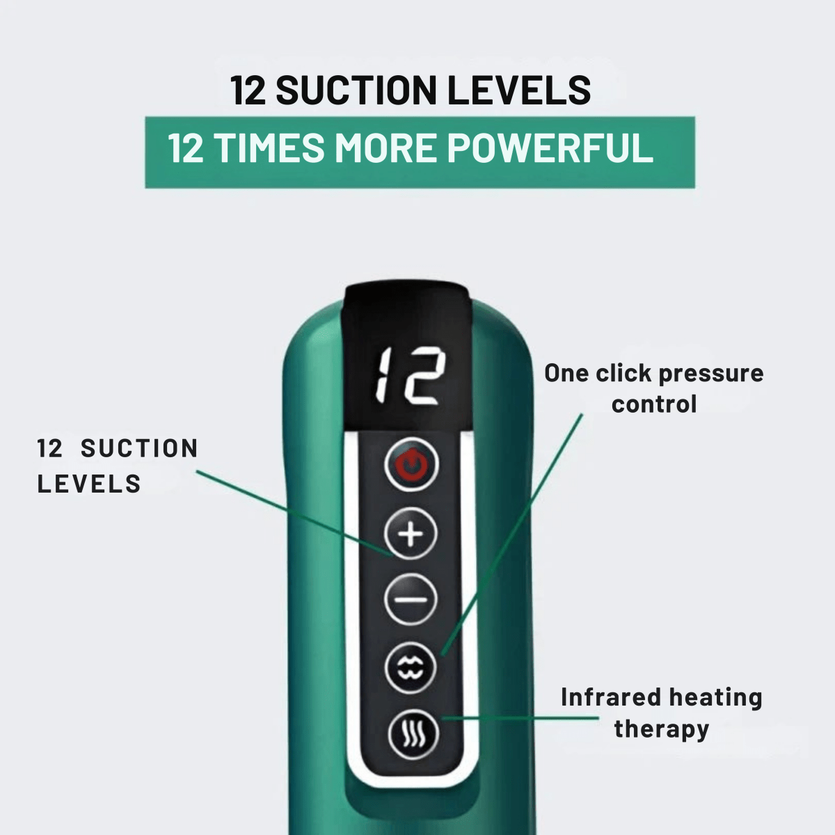 Effektiv Anti-Cellulite Massager med Justerbar Intensitet