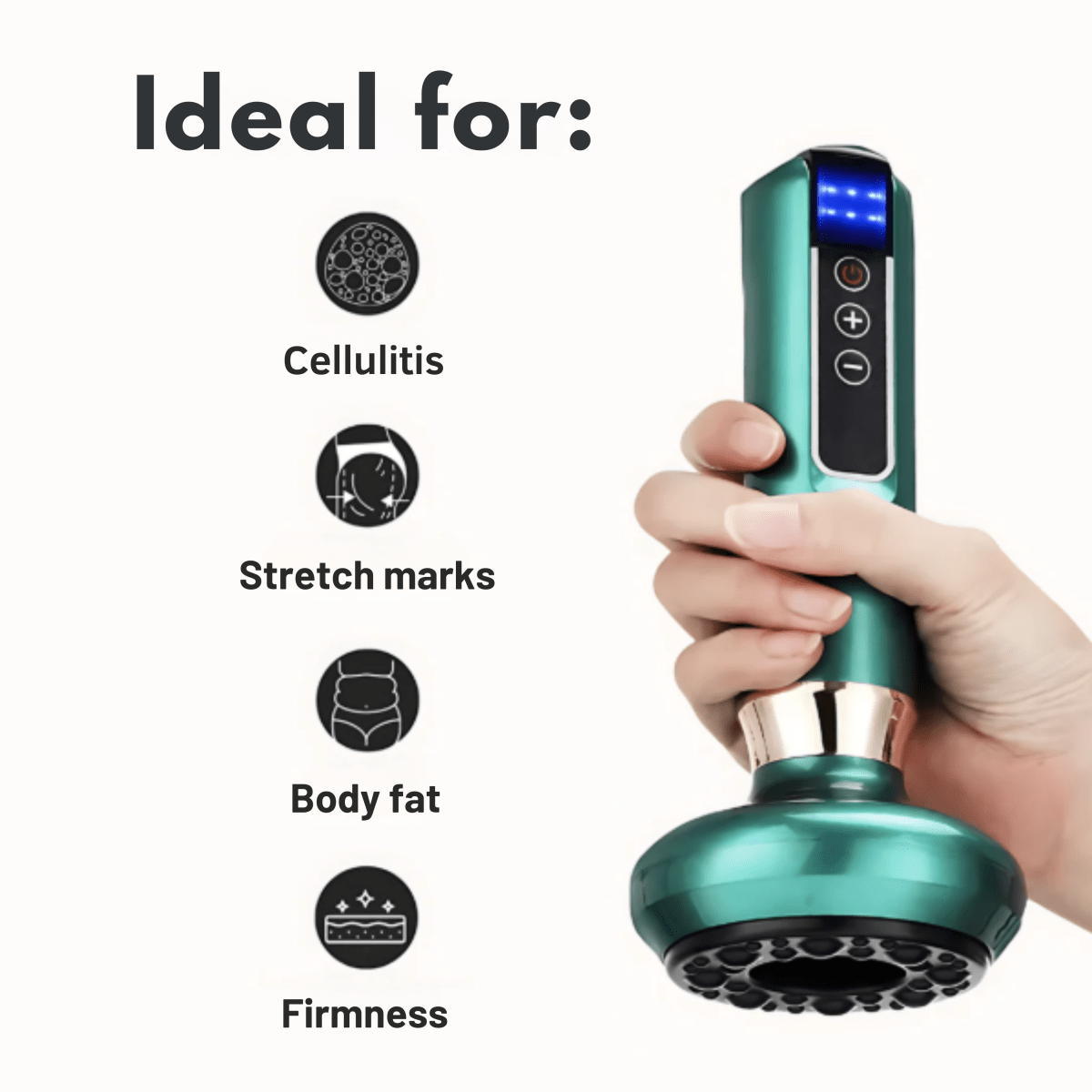 Effektiv Anti-Cellulite Massager med Justerbar Intensitet
