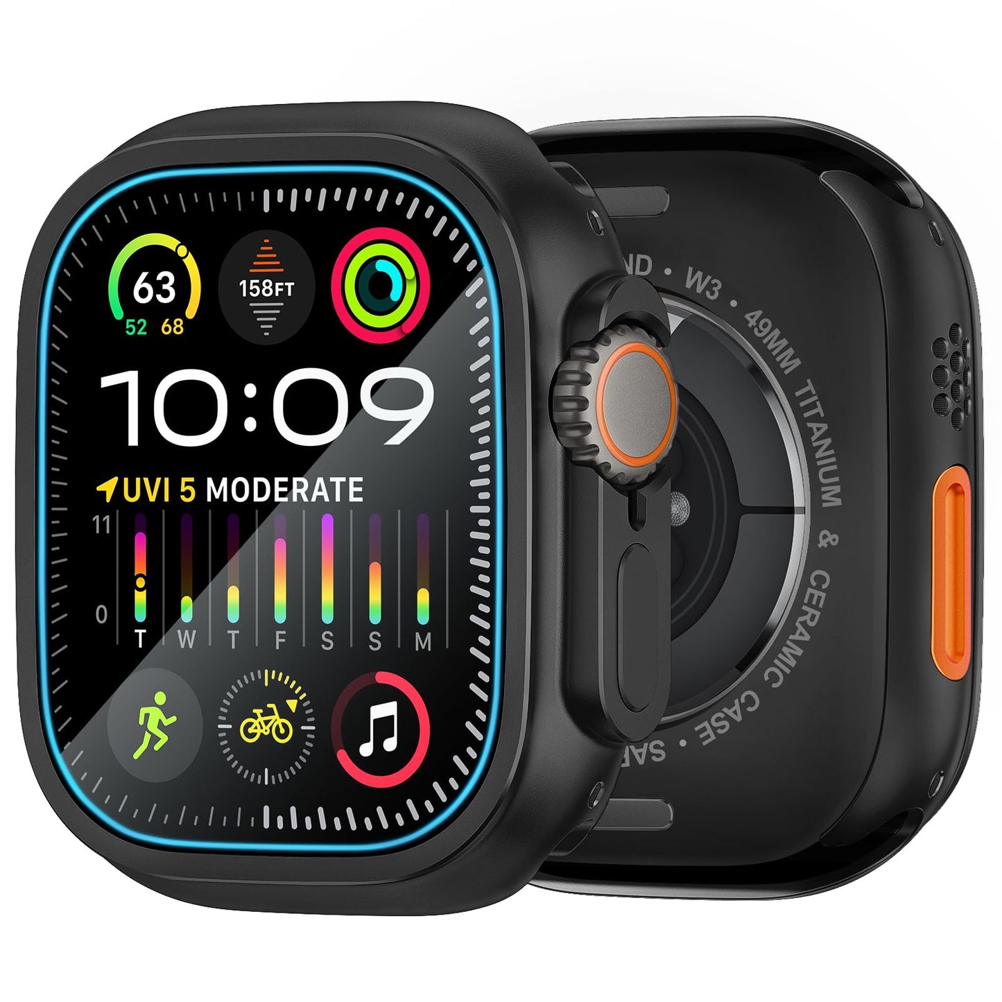 Metalletui til Apple Watch Ultra | Elegant beskyttelsescover