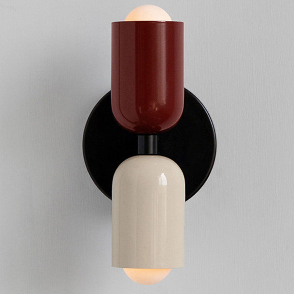 Elegant vintage vägglampa med dubbla ljus till det moderna hemmet
