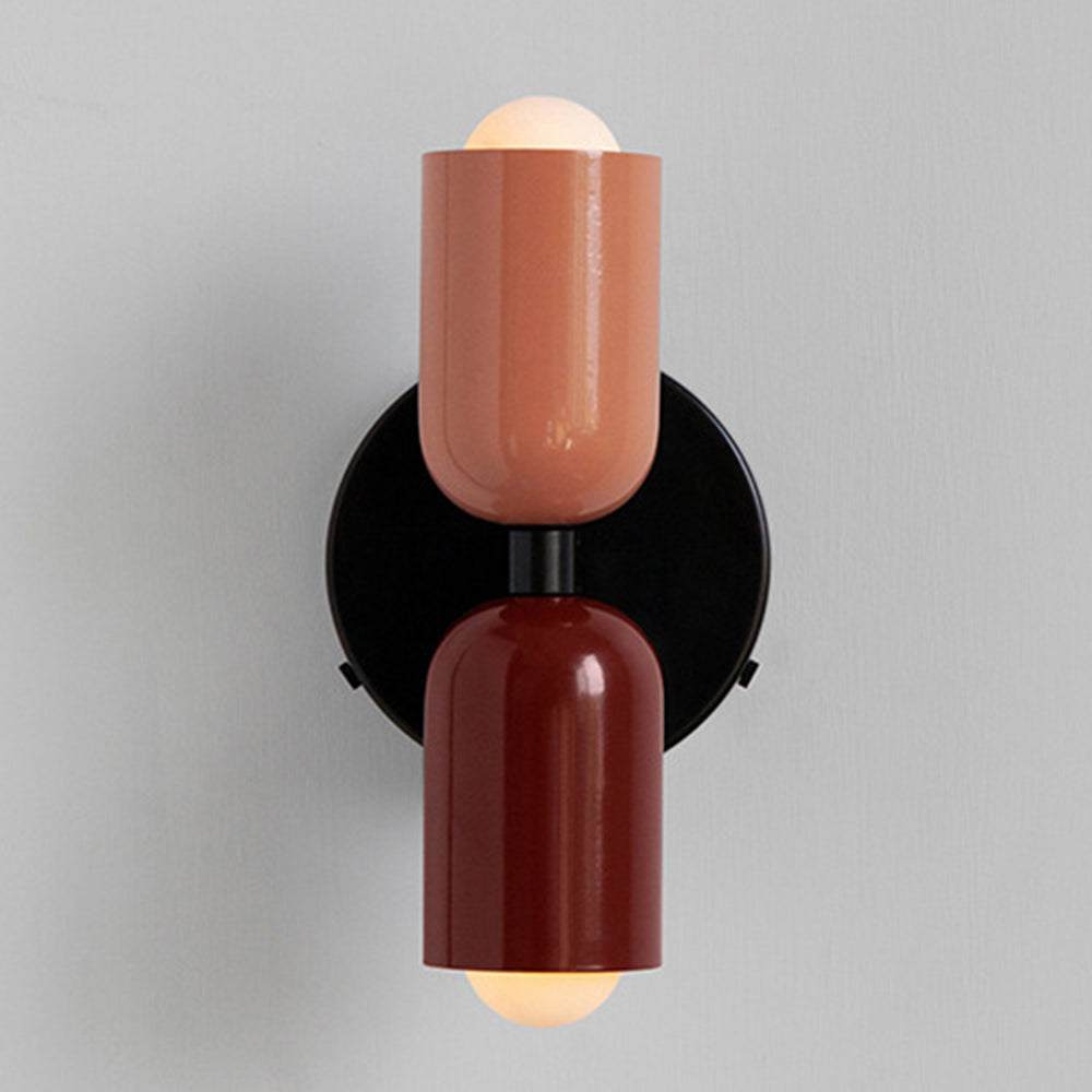 Elegant vintage vägglampa med dubbla ljus till det moderna hemmet