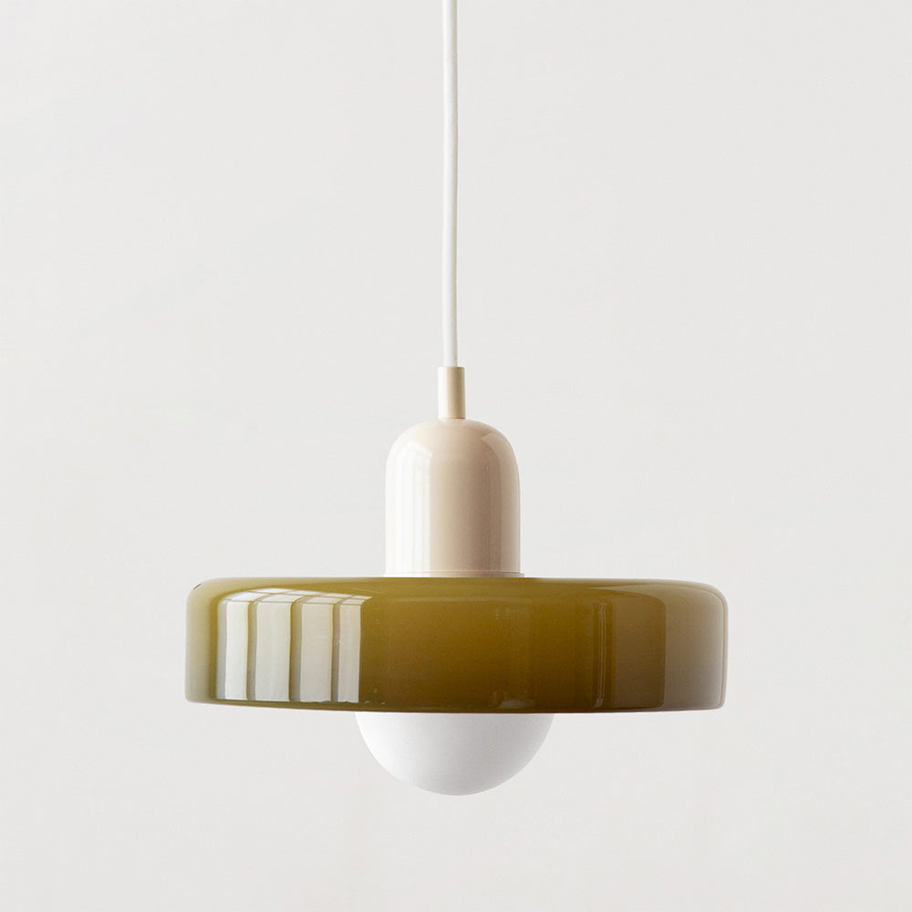 Färgrik Glaspendel med Modern Design för Hemmet