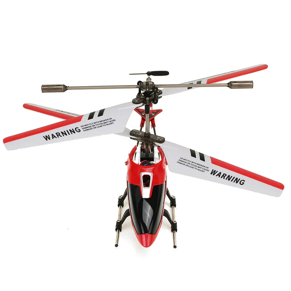 Mini RC Helikopter 3.5CH med Gyroskop - Indestructible Rød