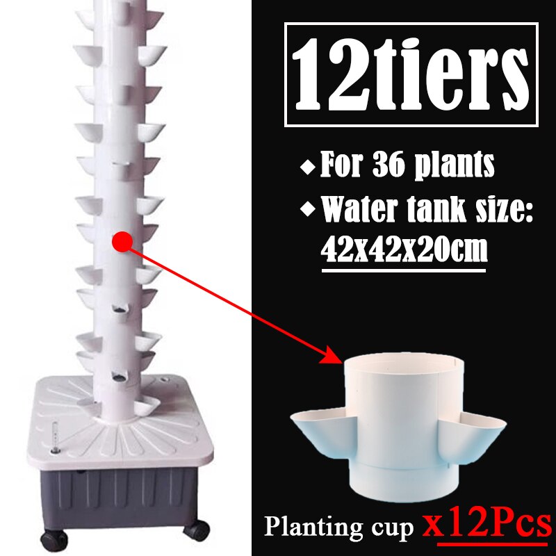 Green Life Vertikal Hydroponic Hjem Have Sæt