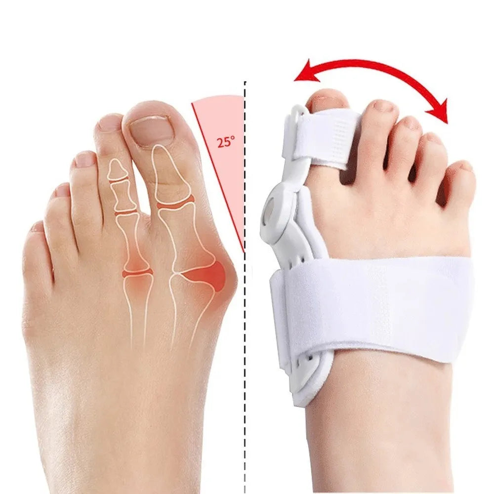 Fleksibel ortopædisk korrigerer for Hallux valgus