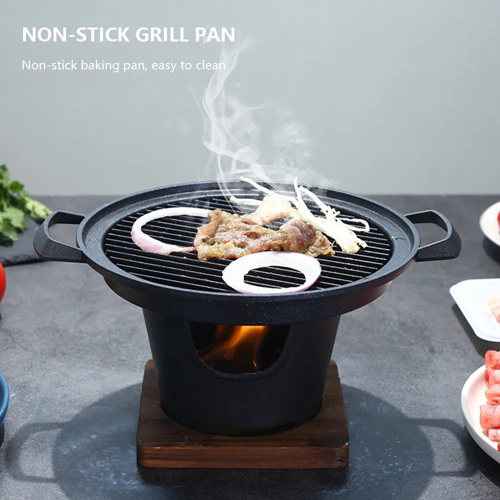 Mini BBQ Non-Stick Japansk Grill