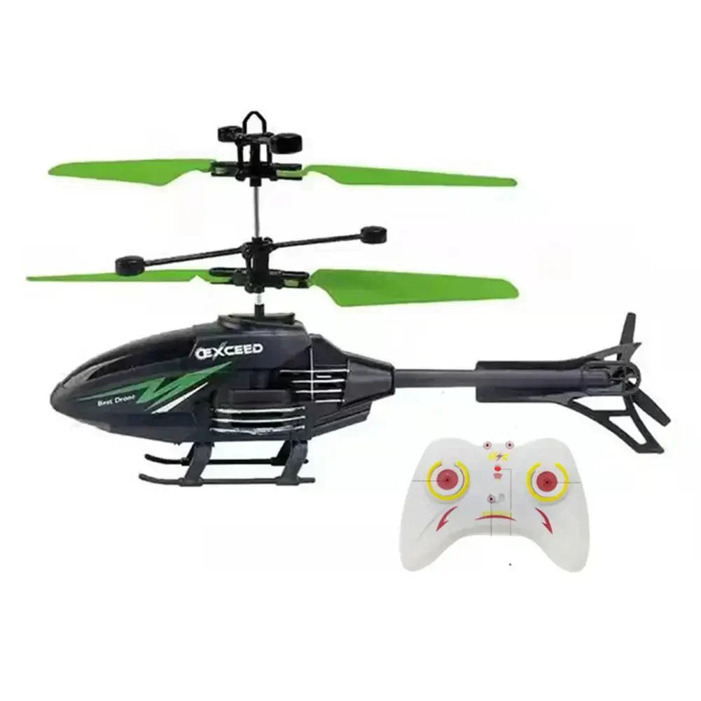2-kanals RC helikopter – Uppladdningsbar leksak för barn