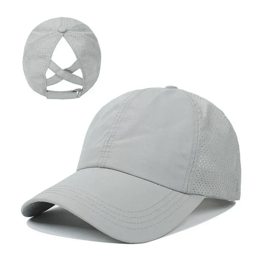Flexibel och ventilerande sporthatt med justerbar passform – VentCap