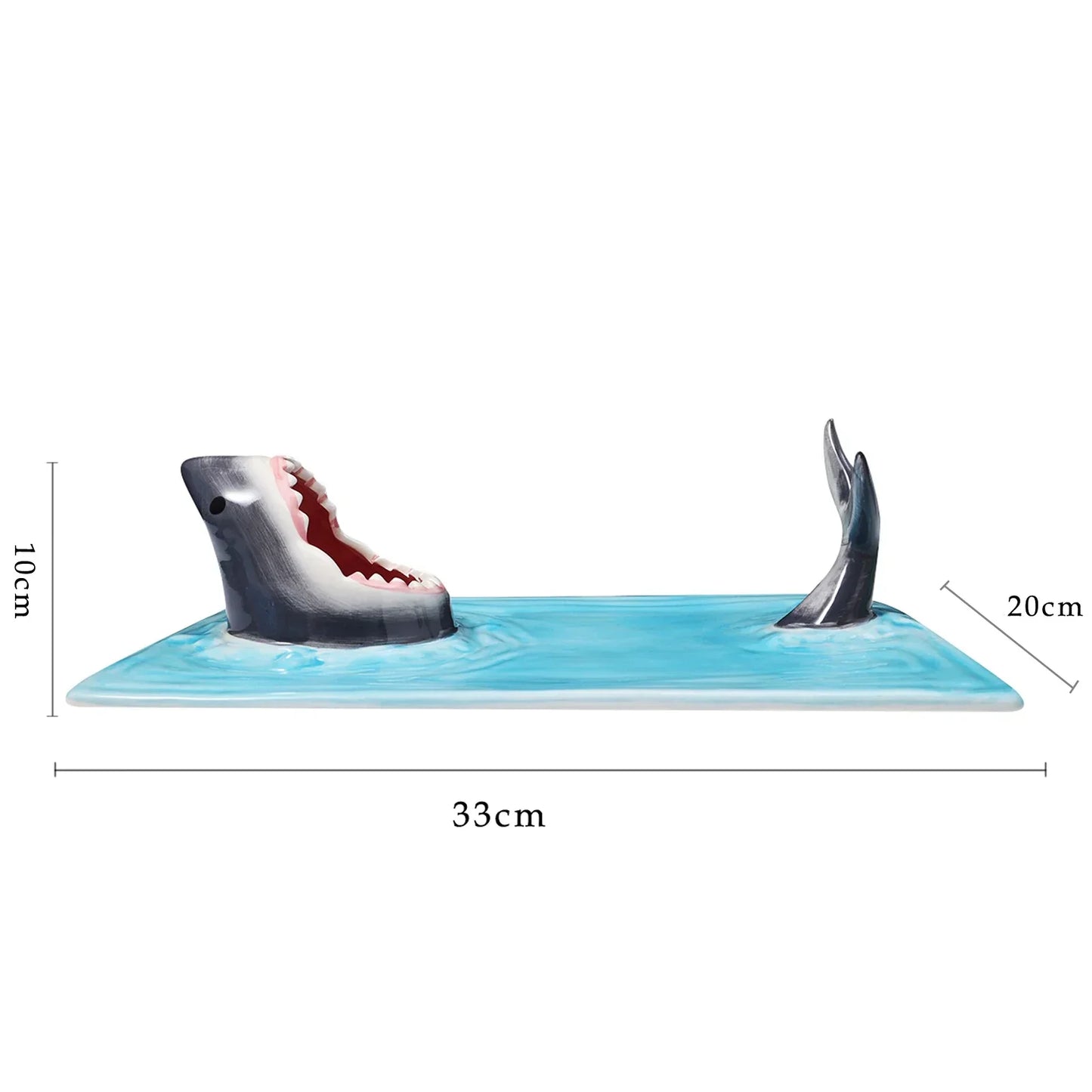 Shark Bite Sushi Serveringsfad