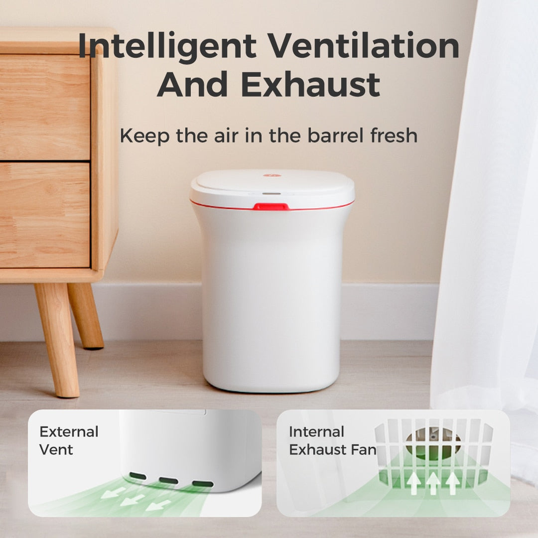 Smart automatisk posering Smart sensor affaldskurv