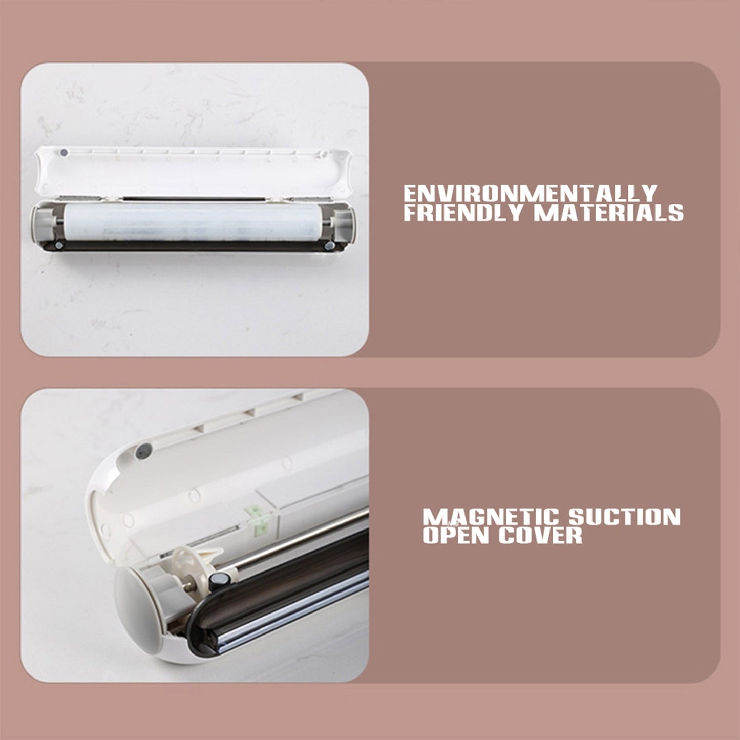 Vægmonteret Automatisk Plastfolie Dispenser