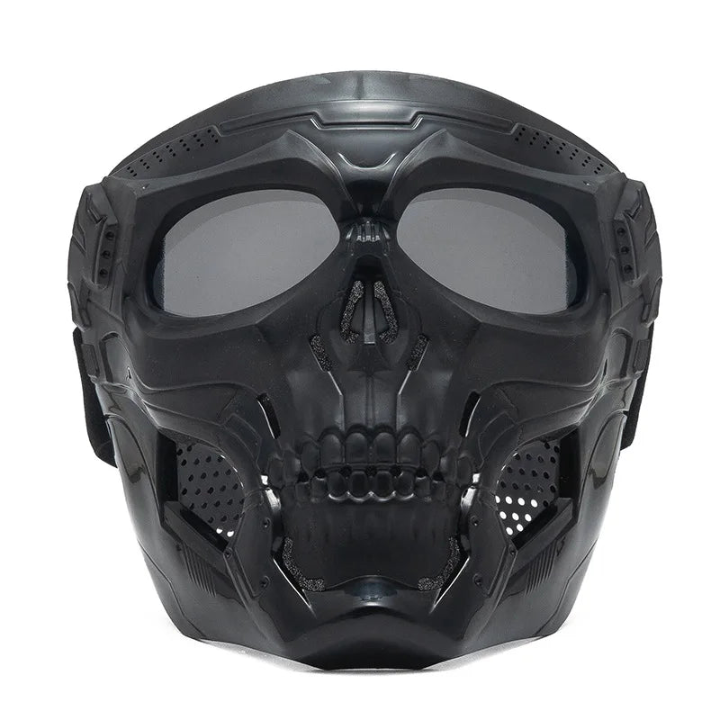 Skull Horror Off-Road Motorcykelmask