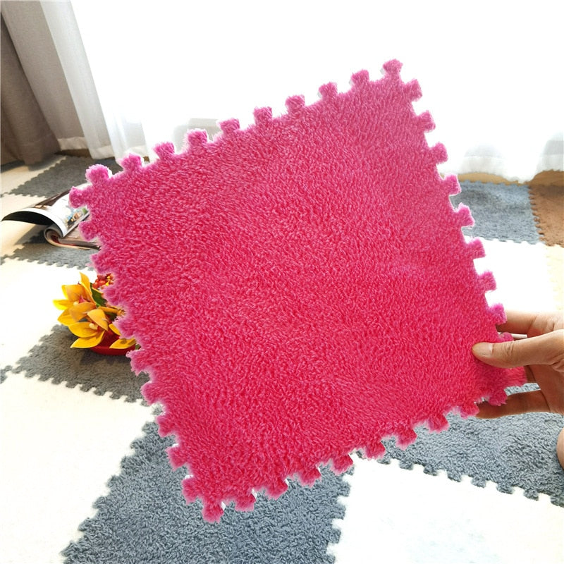 DIY Vinter Plush Puzzle Mat