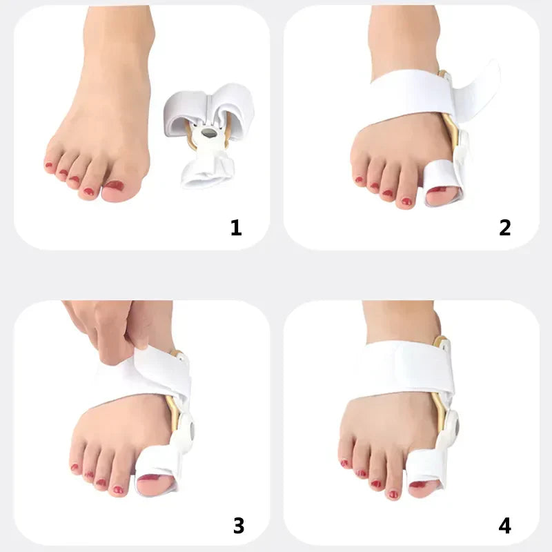 Fleksibel ortopædisk korrigerer for Hallux valgus