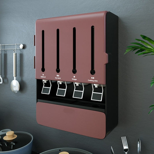 Multifunktionel Kryddersmøringsolie Dispenser Box