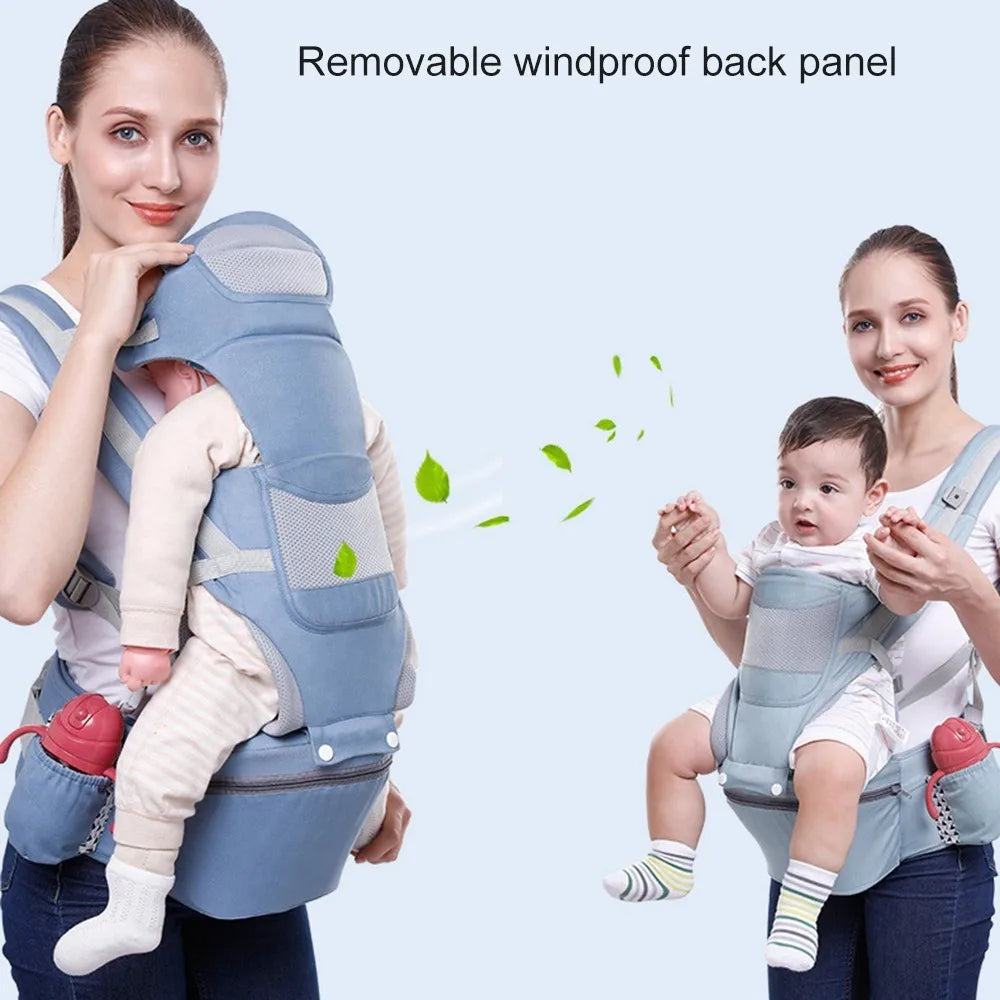 Ergonomisk ryggsäck för barn – Bekväm höftbärsele för föräldrar och barn