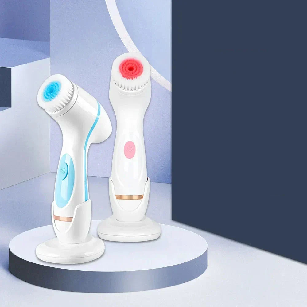 Effektiv Rensebørste med Sonic Teknologi og USB Opladning
