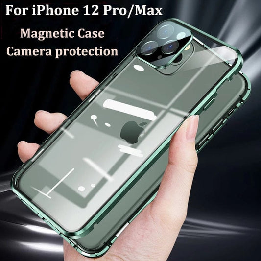 Robust iPhone-cover med 360° beskyttelse og linsebeskytter