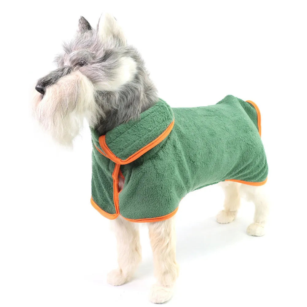 Praktisk hundebademantel - Finn