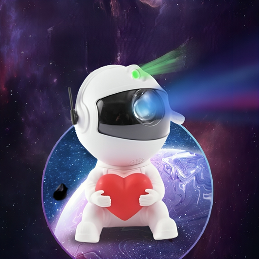 Love Astronaut Galaxy Nattelys Projektor