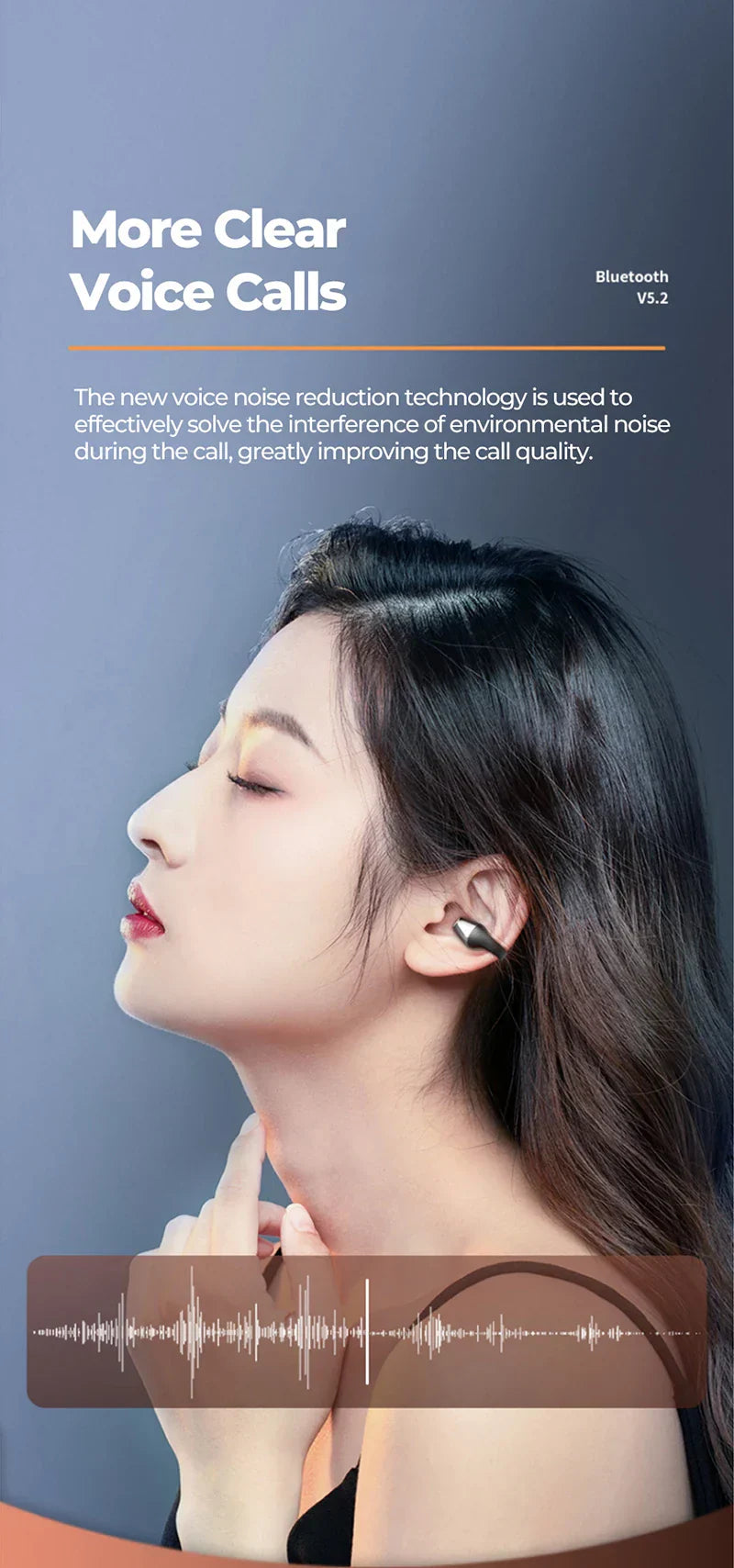 Bluetooth Hörsnäcka med öronsnäcka