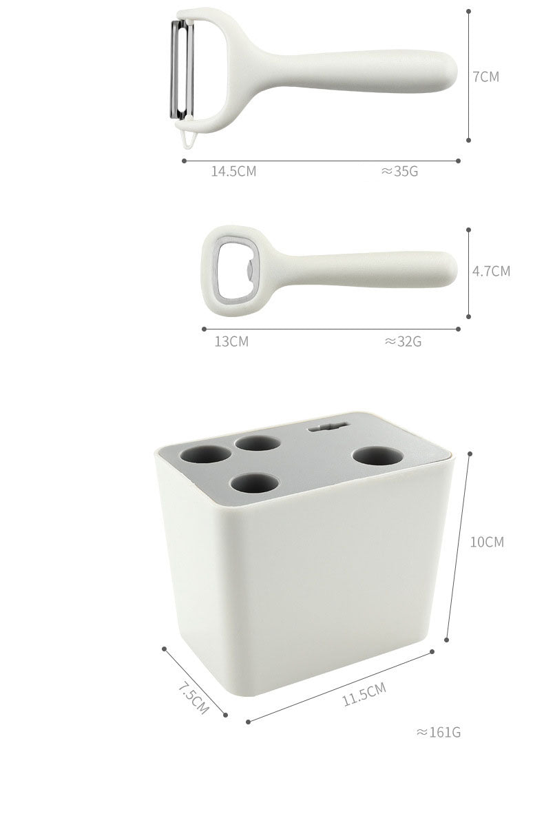 Elegant Holdbar Køkkenredskabssæt