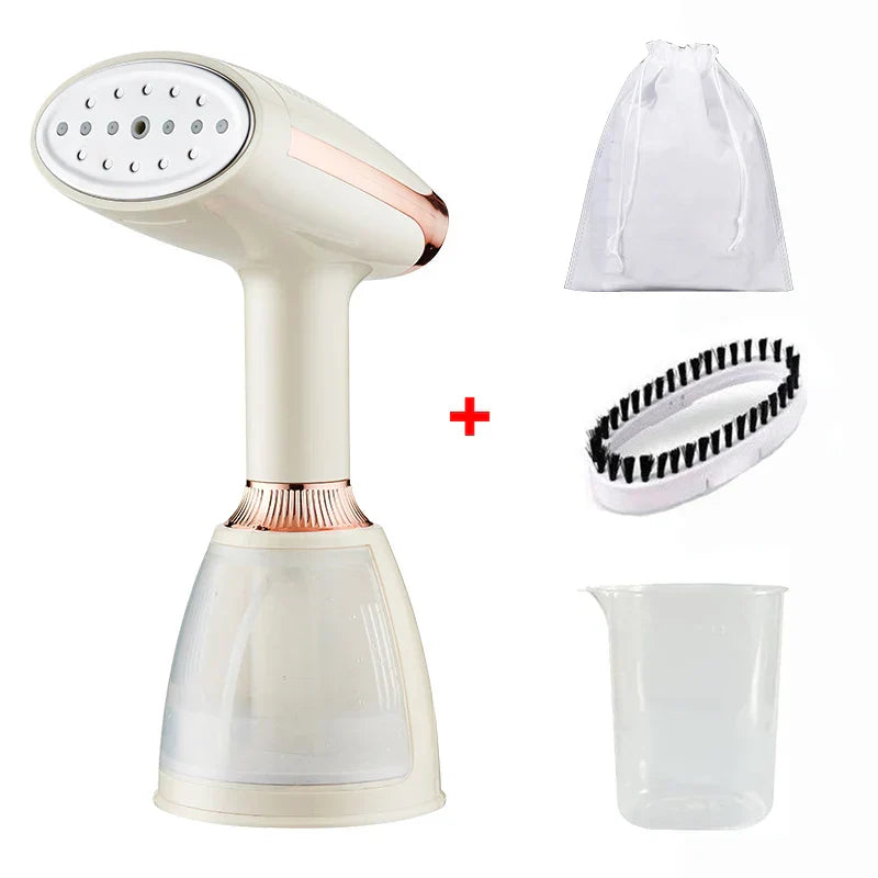 Bærbar dampgenerator til nemt tøjpleje