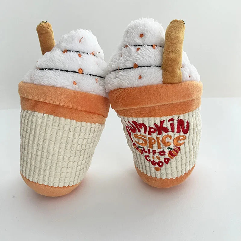 Roliga och Hållbara Husdjursleksaker - Kaffekoppsdesign