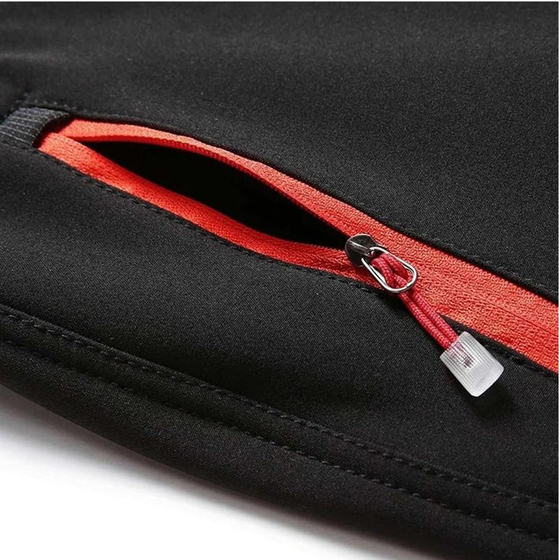 Vattentäta softshell vandringsbyxor för herrar, varma och vindskyddande, L–6XL