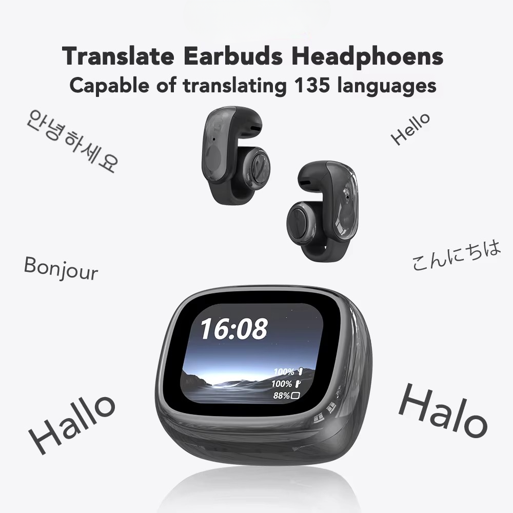 Trådlösa hörlurar med öppen design och ASMR-funktioner